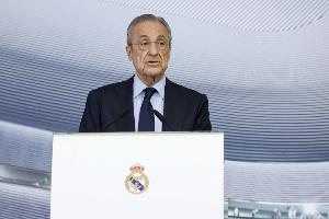 华体会体育直播-皇马0-4惨败，弗洛伦蒂诺赛后鼓励球队：永远不要丧失斗志